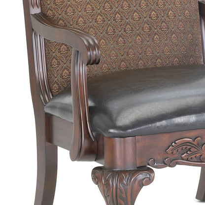 Lucille - Arm Chair - Brown Ridgecrest Home