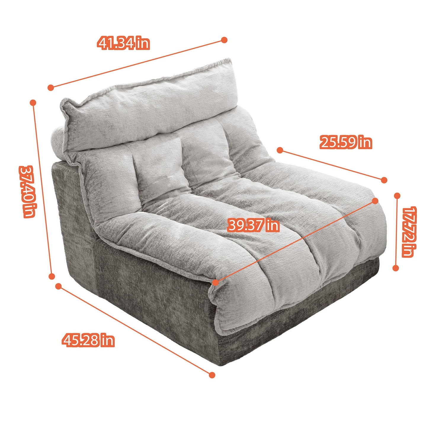Cloud Sofa Single Seat Home Essentials