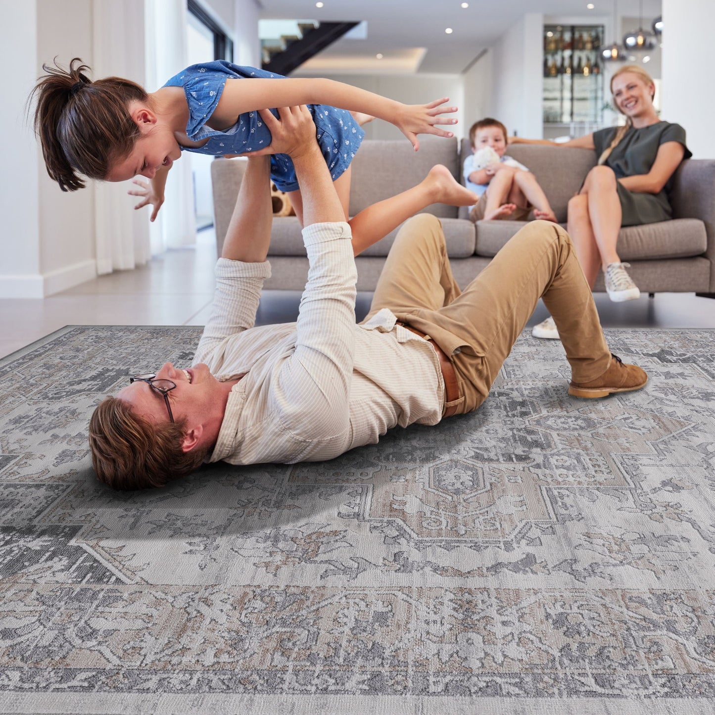 Marfi - Oriental Trendy Rug Naar Rug