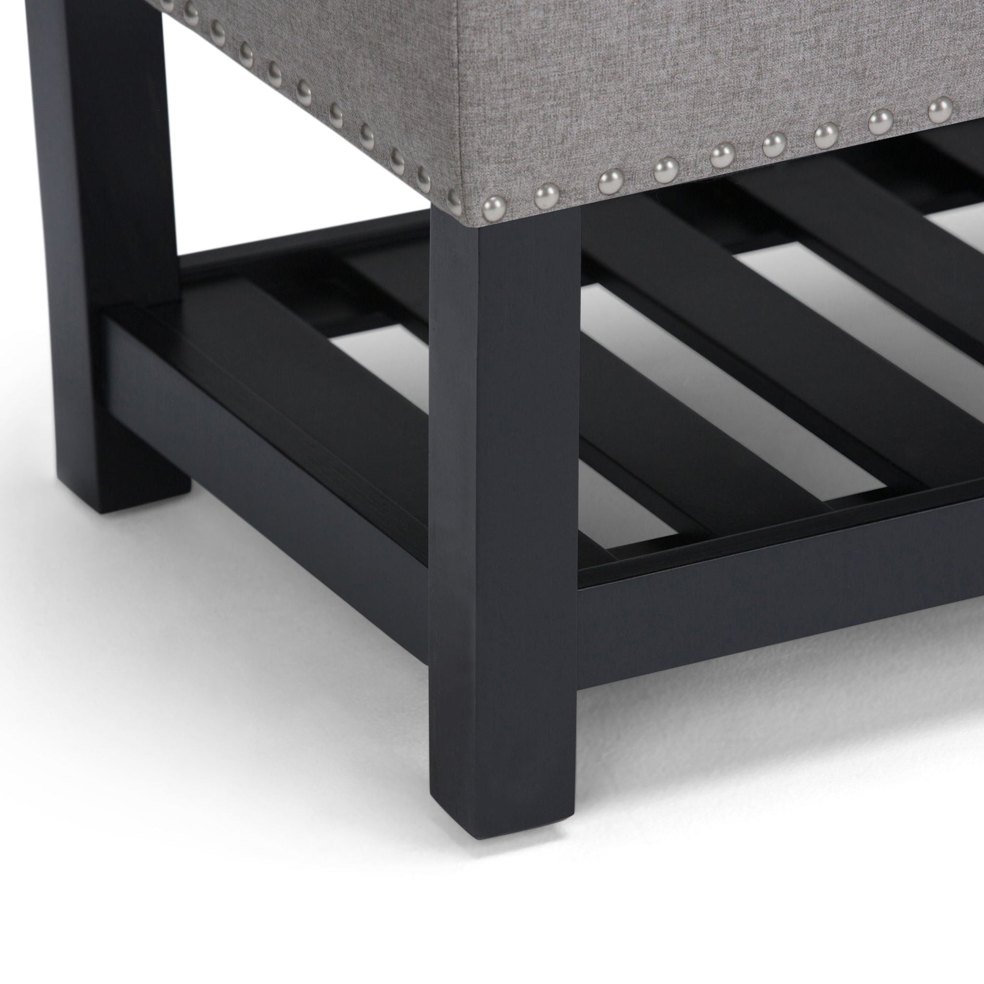 Lomond - Upholstered Storage Ottoman Bench Simpli-Home