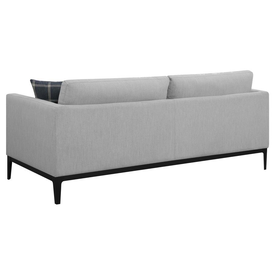 Apperson - Upholstered Track Arm Sofa Set CoasterElevations