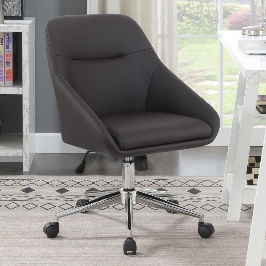 Jackman - Upholstered Adjustable Home Office Desk Chair CoasterEveryday