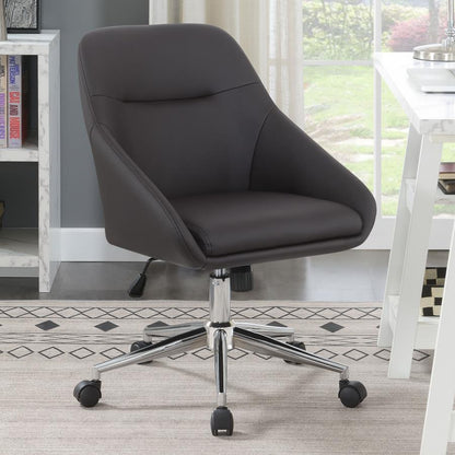 Jackman - Upholstered Adjustable Home Office Desk Chair CoasterEveryday