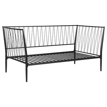 Richland - Metal Twin Daybed Bed Frame - Matte Black Coaster Fine Furniture