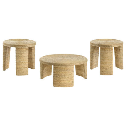 Artina - Rattan Coffee And End Table Set Coaster Fine Furniture