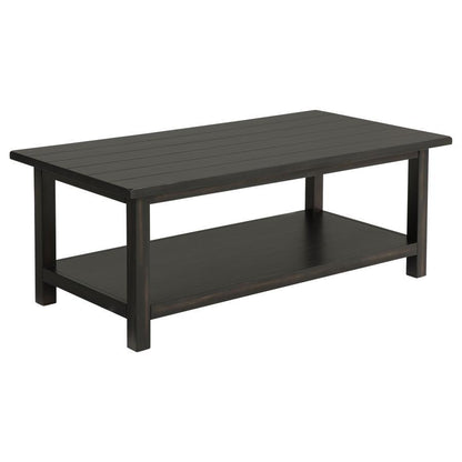 Payne - Wood Coffee Table with Shelf Coaster Fine Furniture