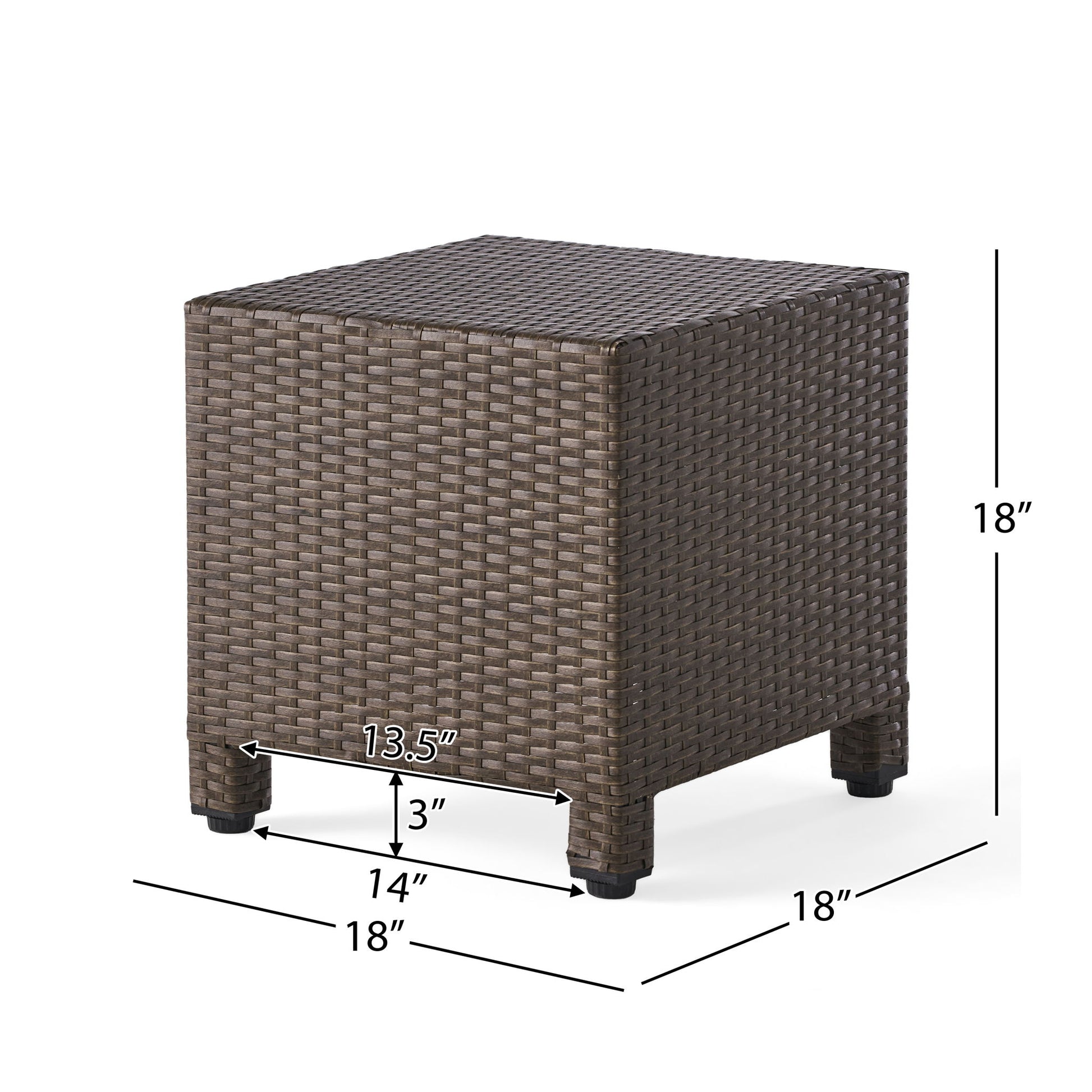 Puerta - Minimalist Style Accent Table Noble House