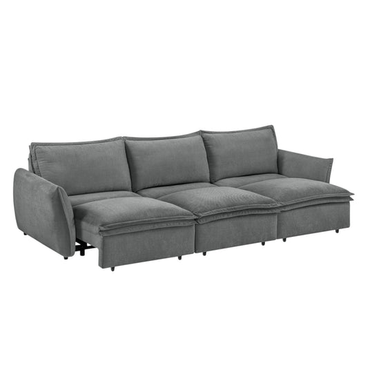 Eaden - Power Sofa With Sleeper - Gray Acme