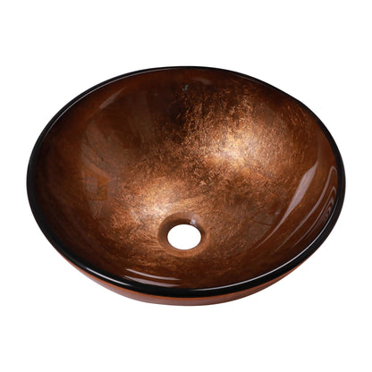Artistic Tempered Glass Vessel Sink With Pop Up Drain Daily Nest