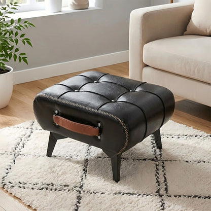 Minimalist Footstool With Hidden Storage Home Essentials