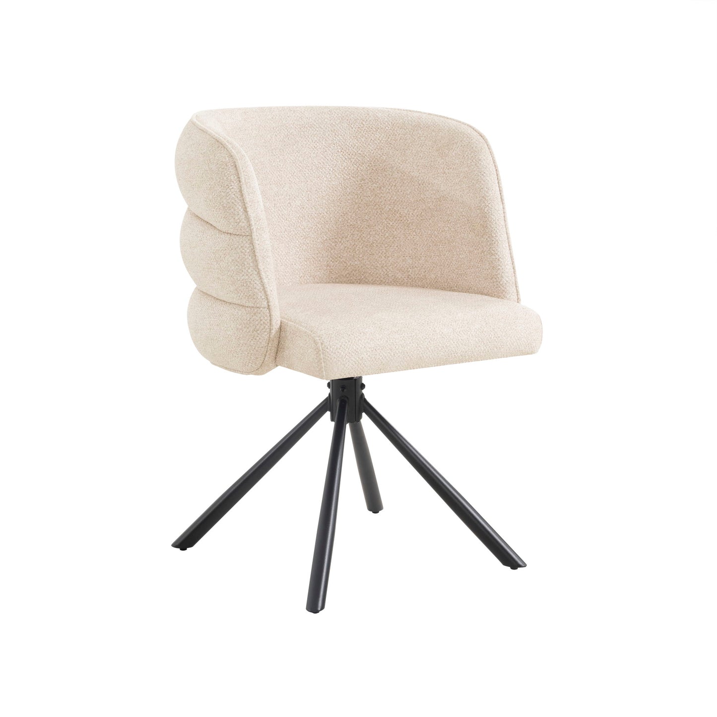 270 Degree Swivel Upholstered Desk Chairs (Set of 2) Home Essentials