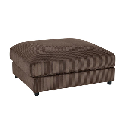 Upholstered Rectangle Ottoman Home Essentials