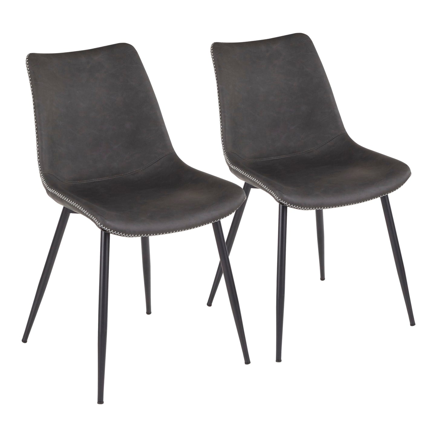 Durango - Contemporary Dining Chair (Set of 2) Lumi Source