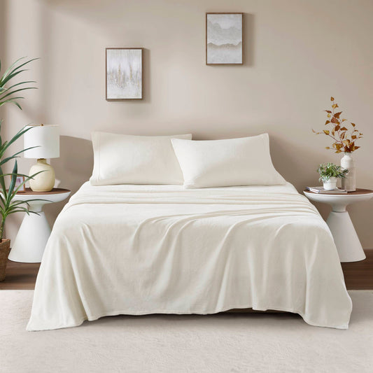 Queen Soloft Sheet Set - Ivory True North by Sleep Philosophy
