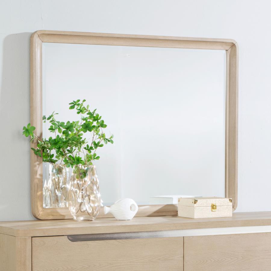 Ladera - Dresser Mirror - Light Elm Coaster Fine Furniture
