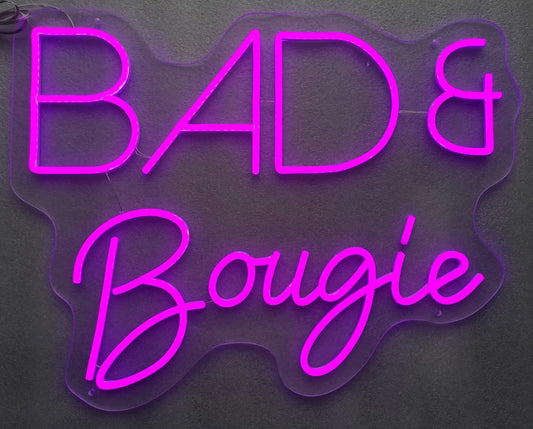 Neon Bad & Bougie - Purple