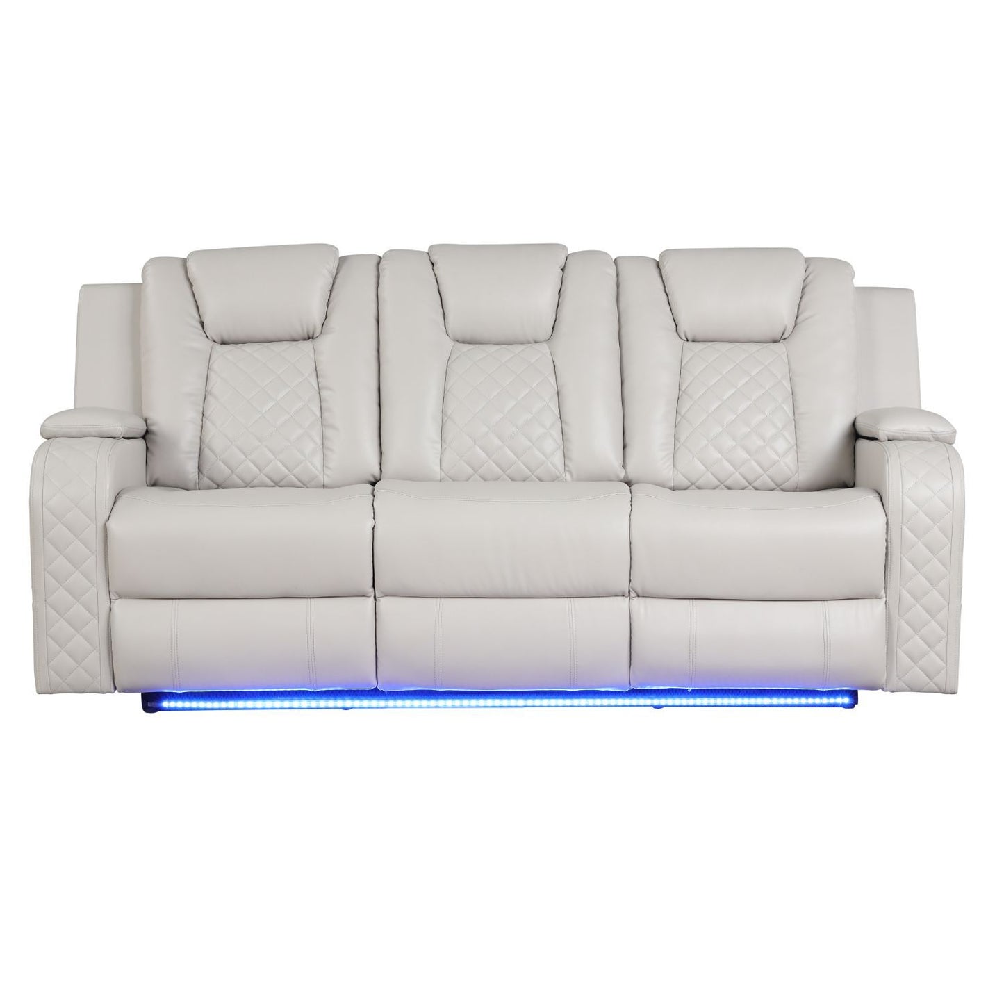 Benz - Power Reclining Sofa With LED Lighting Matrix Furniture Group