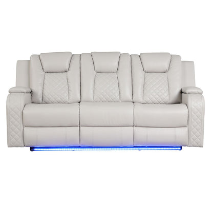 Benz - LED & Power Reclining Sofa Matrix Furniture Group