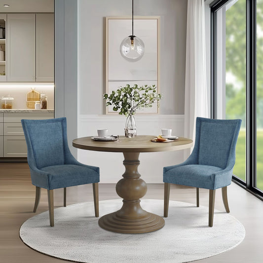 Ultra - Dining Side Chair (Set of 2) - Blue Madison Park Signature