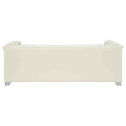 Chaviano - Upholstered Track Arm Sofa Set CoasterElevations