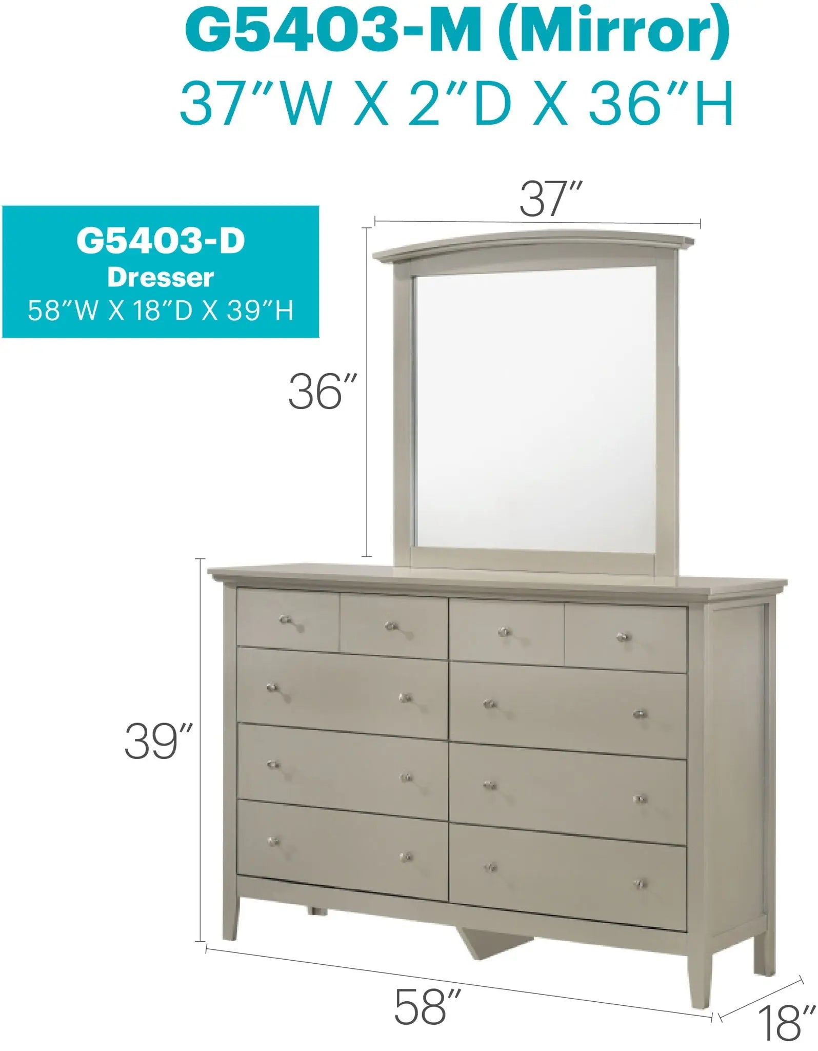 Hammond - Elegant Casual Dresser For Any Room Glory Furniture