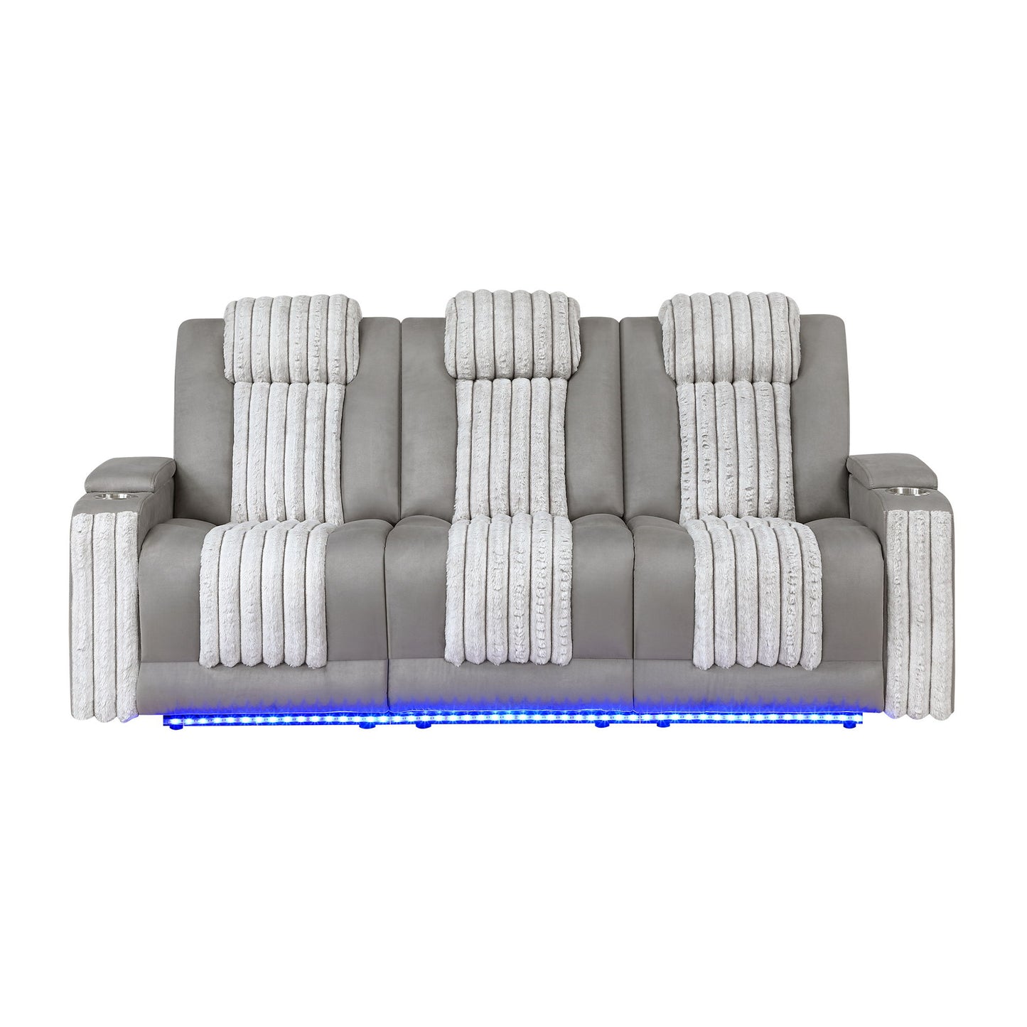 Duran - Power Reclining Set With Power Headrest Global Furniture USA