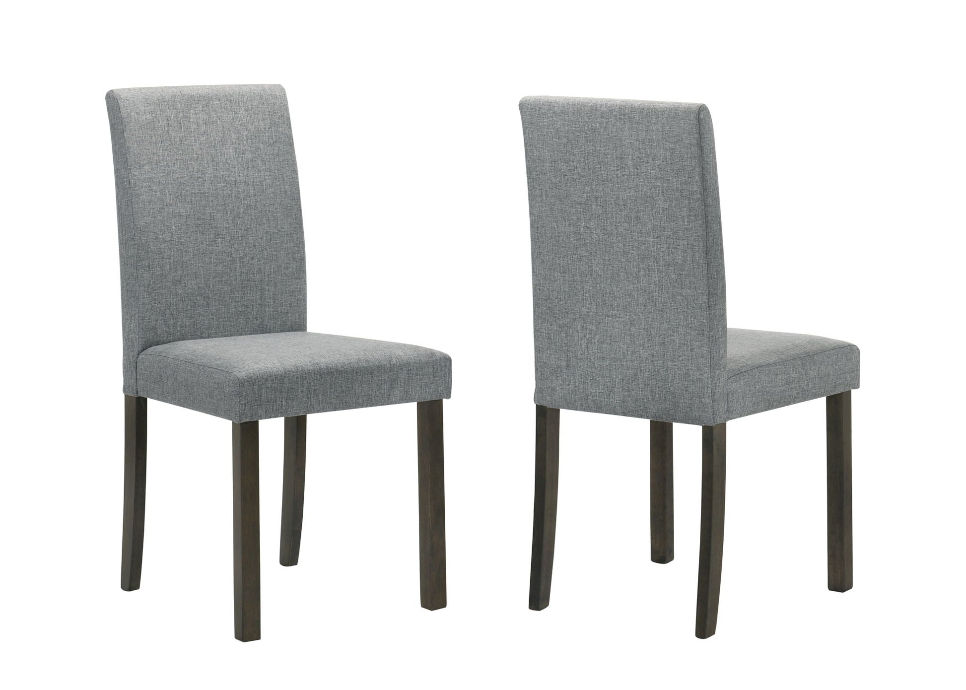 Melshire - 5 Piece Dining Room Set - Dark Brown Crown Mark