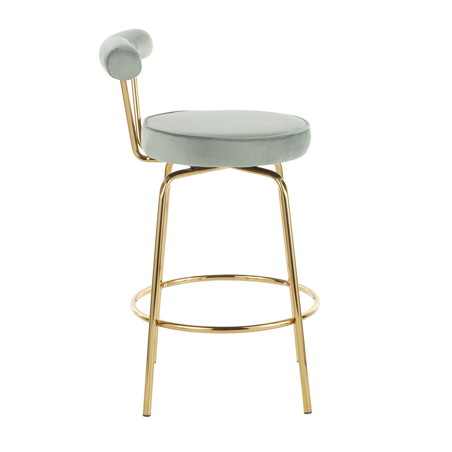 Rhonda - Glam Counter Stool (Set of 2) Lumi Source