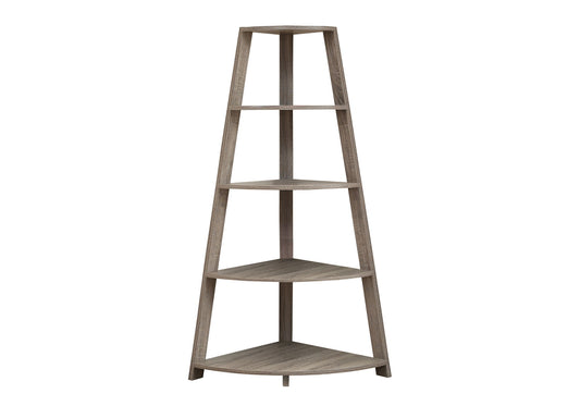 Bookshelf, Bookcase, Etagere, Corner, 4 Tier, Office, Contemporary & Modern 8th Street