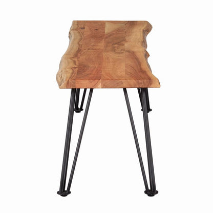 Sherman - Wood Dining Bench - Natural Acacia CoasterEssence