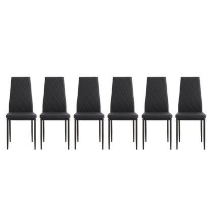 Modern Dining Chair With Diamond Design Home Essentials