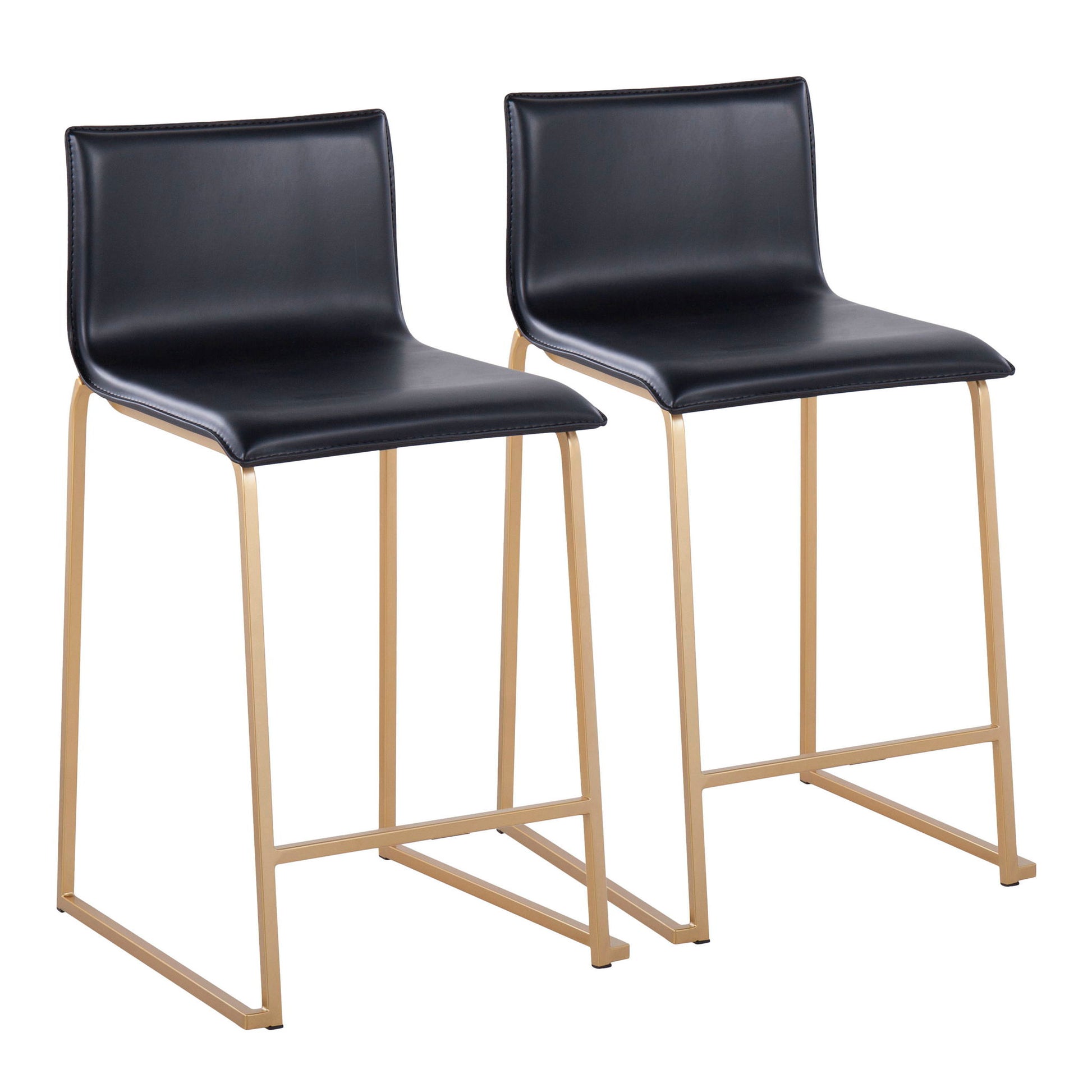 Mara - Contemporary Counter Stool Elegant Design (Set of 2) Lumi Source