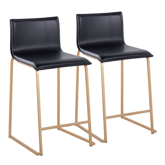 Mara - Contemporary Counter Stool Elegant Design (Set of 2) Lumi Source