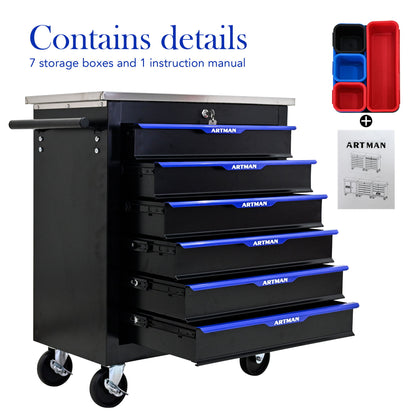Drawer Multifunctional Tool Cart With Wheels Daily Nest