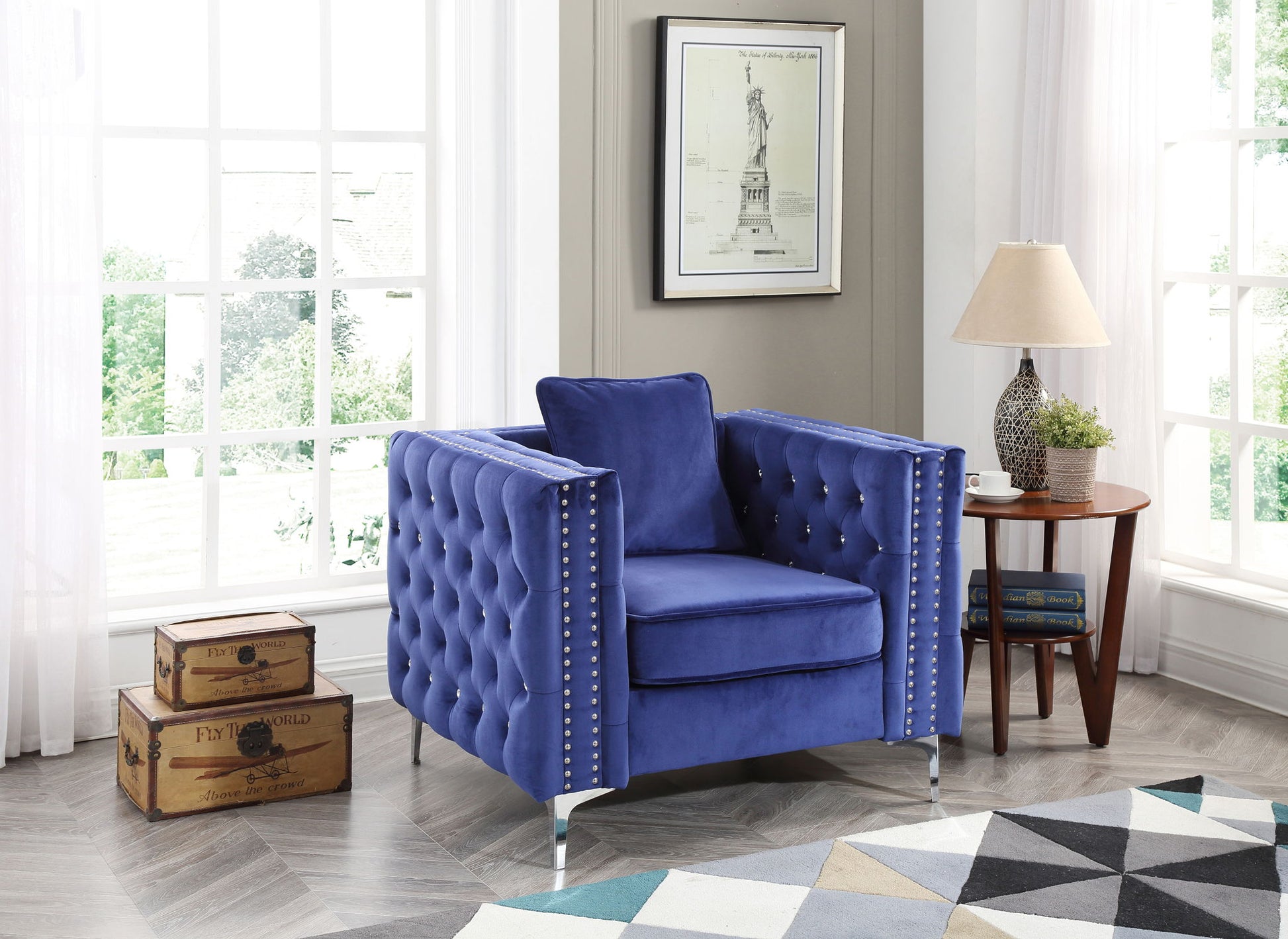 Tufted Design Chair Glory Furniture