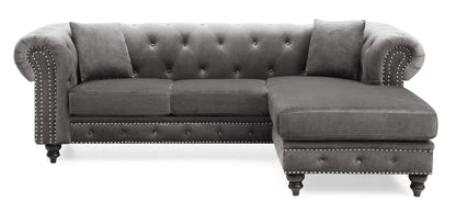 Nola - Luxurious Design Sofa Chaise Glory Furniture