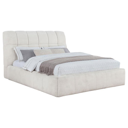 Nollet - Upholstered Platform Bed Coaster Fine Furniture