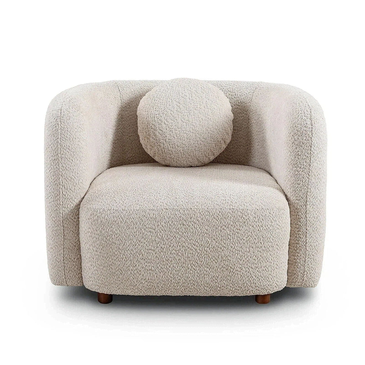 Japandi Style Accent Square Chair Home Essentials