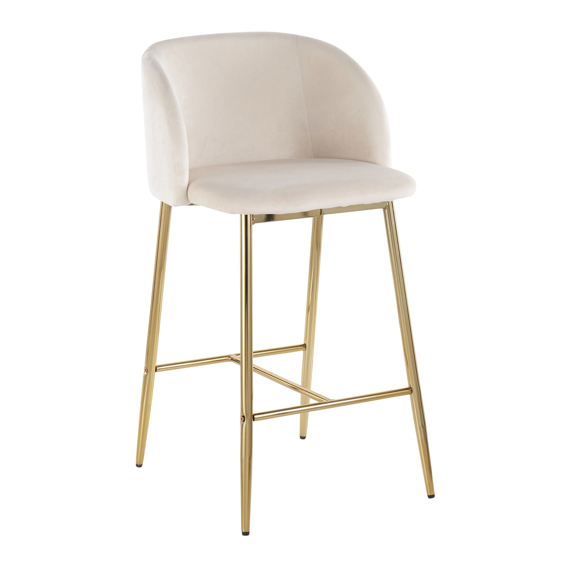 Fran - Contemporary Counter Stool (Set of 2) Lumi Source
