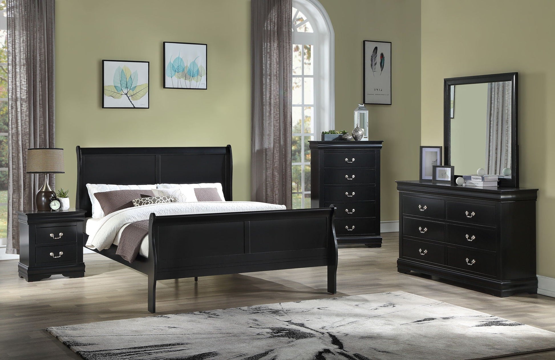 Louis Philip - Nightstand Crown Mark