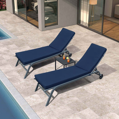 Outdoor Lounge Chair Cushion Replacement Patio Funiture Seat Cushion Chaise Home Essentials