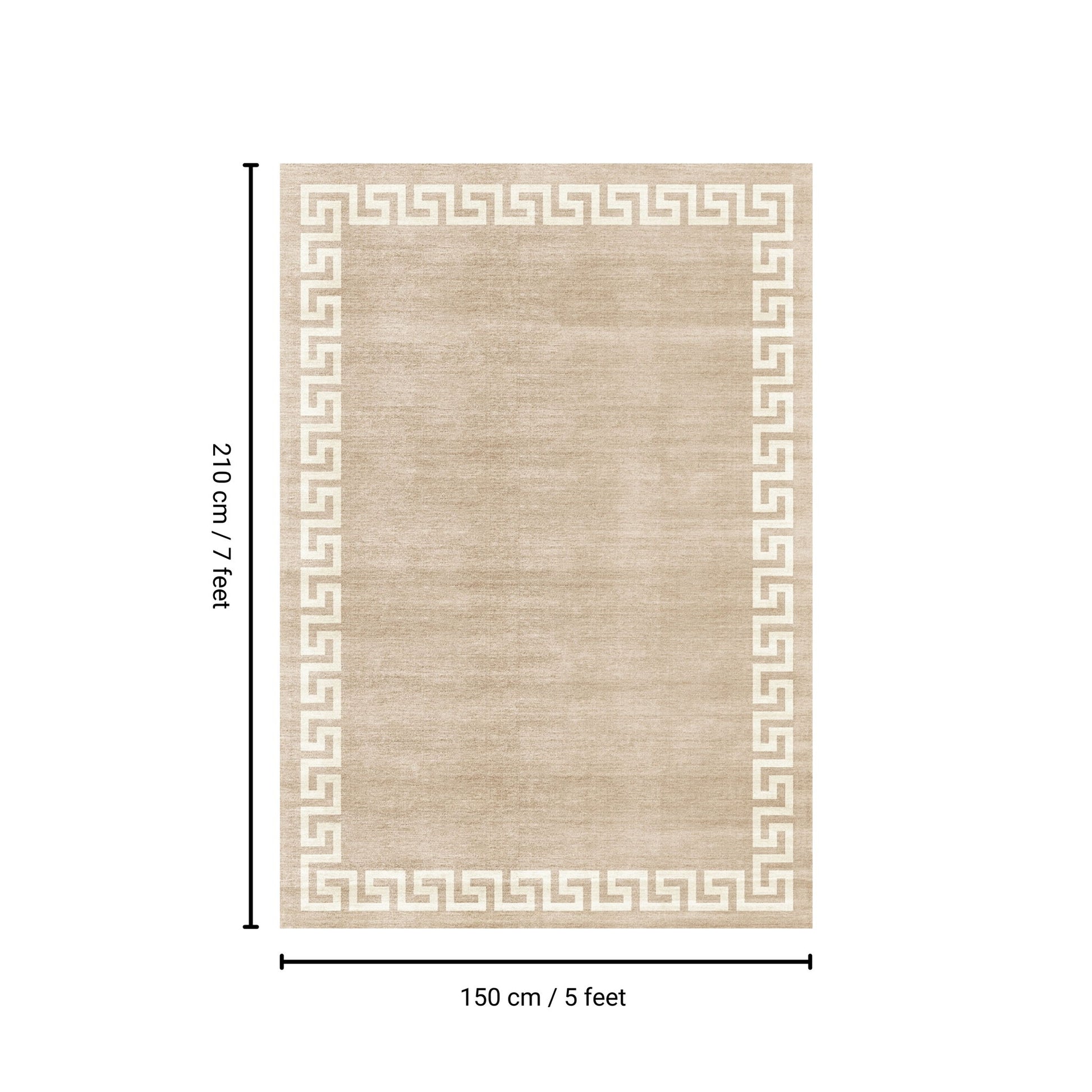 Toucan - Washable Non - Slip Area Rug - Beige Icona Home Decor