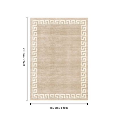 Toucan - Washable Non - Slip Area Rug - Beige Icona Home Decor