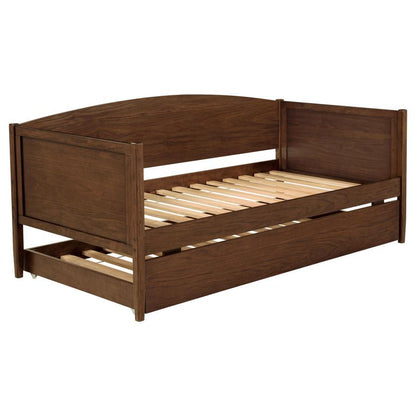 Bozeman - Wood Twin Daybed With Trundle - Medium Walnut Coaster Fine Furniture