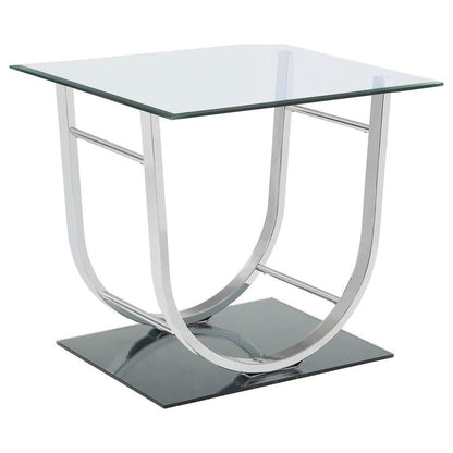 Danville - Glass Top Coffee Table Set Coaster Fine Furniture