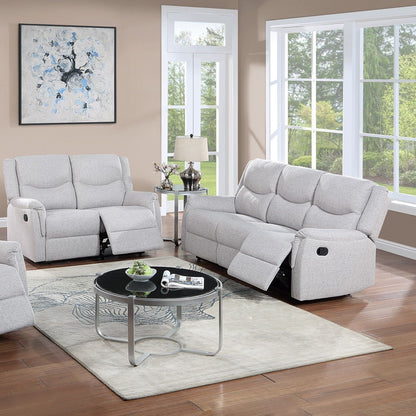 Modern Style Living Room Set, Manual Motion Home Essentials