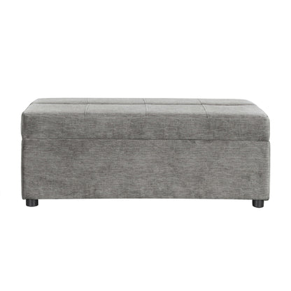 Twin Size Folding Ottoman Sleeper Bed With Mattress Convertible Guest Bed Hearth and Haven