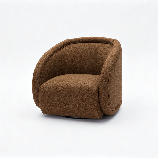 Palermo - Swivel Chair - Brown Home Essentials