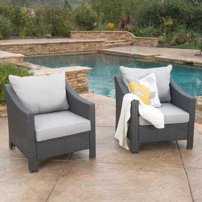 Antibes - Armchair With Water Resistant Cushions Noble House