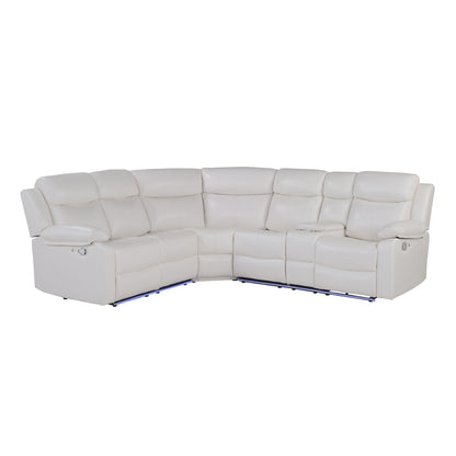 Sectional Sofa With Recline And Storage Global Furniture USA